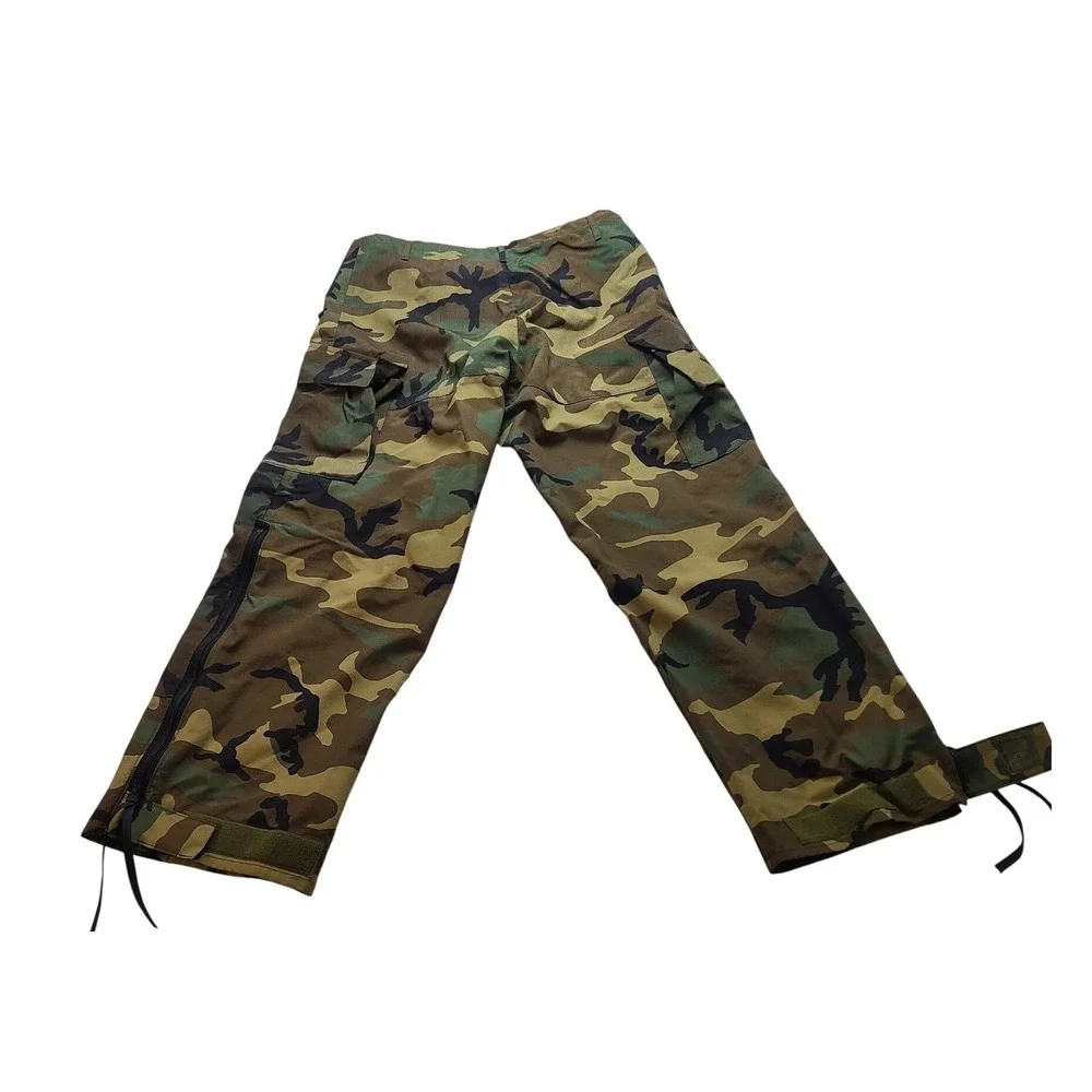 Tennier Industries US Military ECWCS Gen 1 Woodland 36x29 Camo Gore-Tex Trousers